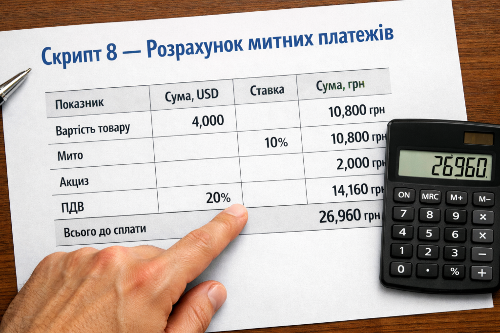 Таблиця розмитнення авто 2026: нові тарифи та калькулятор-2