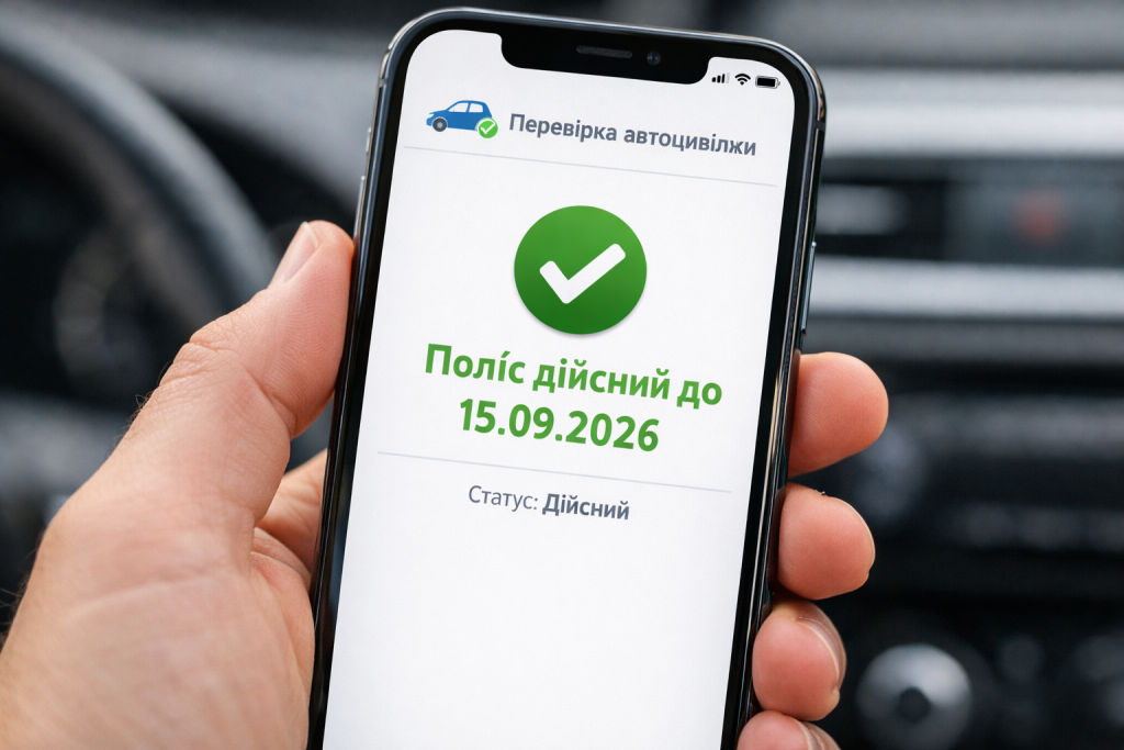 Як перевірити строк дії страхового полісу: всі способи для водіїв України-1