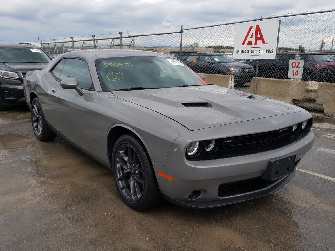 Сірий Dodge чекає розмитнення