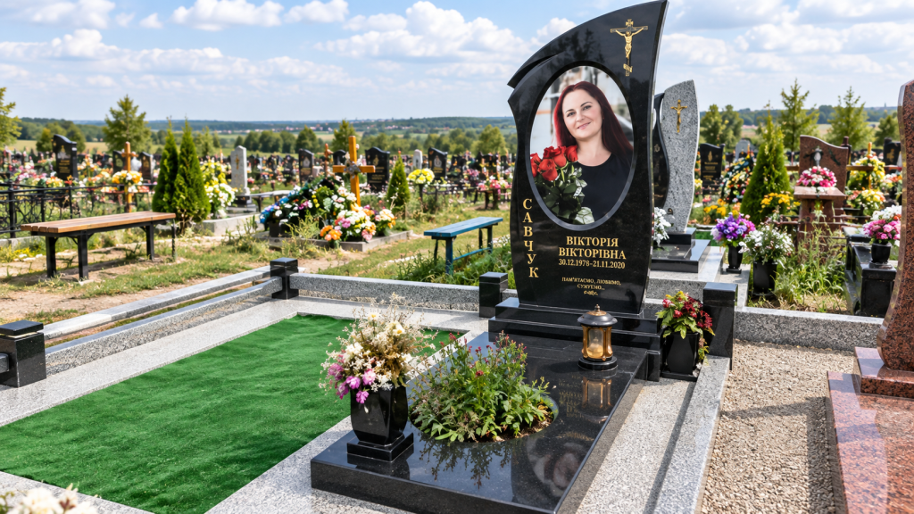 Оформлення пам'ятника фотографією