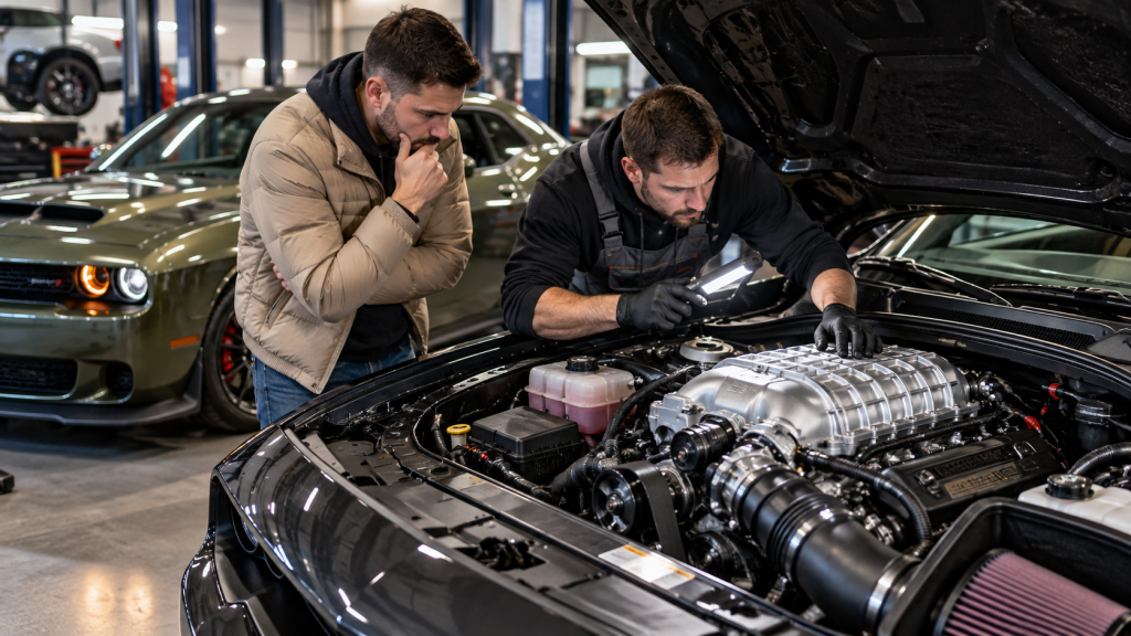 Обслуговування Hemi 6.2 Hellcat у сервісі